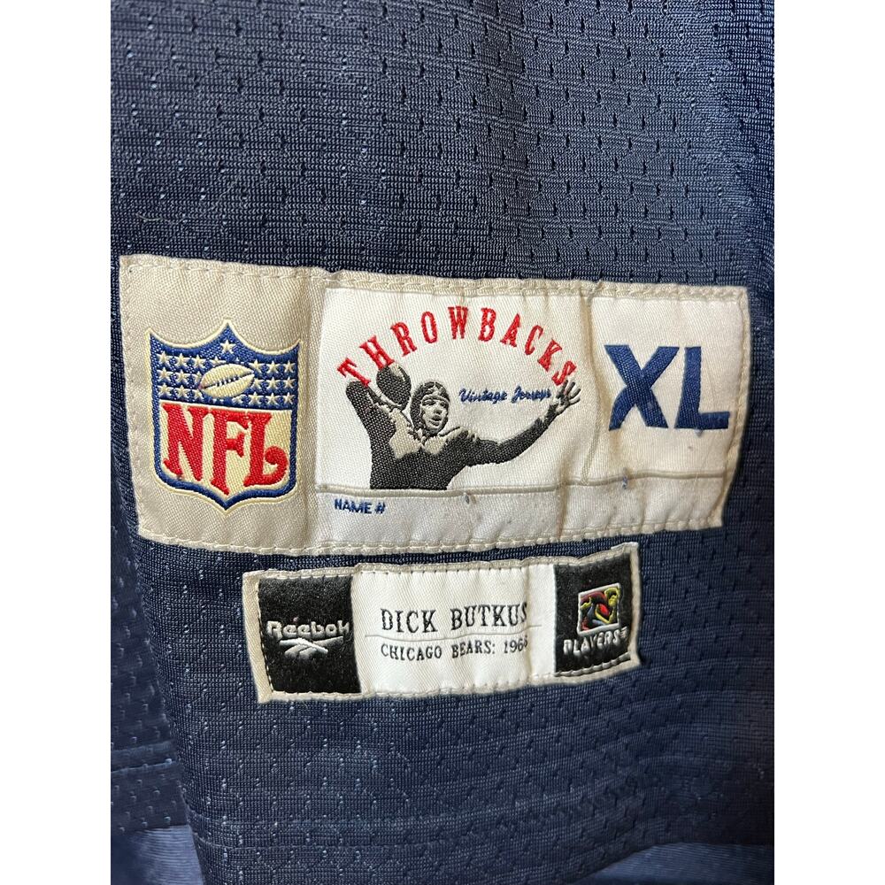 Reebok Chicago Bear Dick Butkus #51 Jersey Men XL NFL Gridiron Classic Throwback - Picture 6 of 8